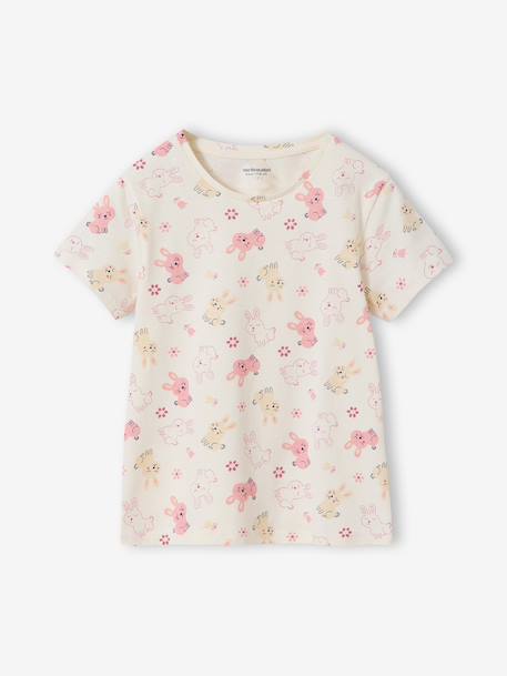 Pack of 2 short and long rabbit pyjamas marl grey - vertbaudet enfant 
