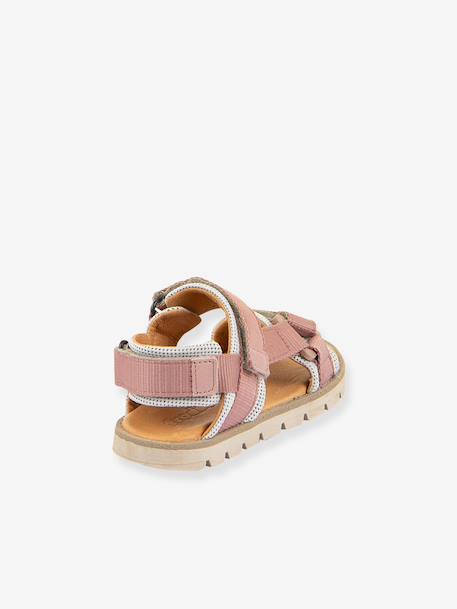 Pair of KE FLASH Hook-&-Loop Sandals for Boys, FRODDO aqua+black+blue+electric blue+fuchsia+multicoloured+navy blue+rosy - vertbaudet enfant 