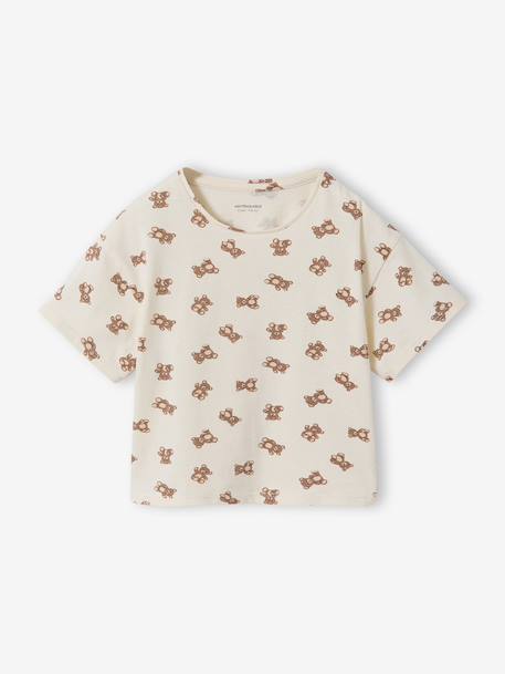 Pack of 2 short and long bear pyjamas ecru - vertbaudet enfant 