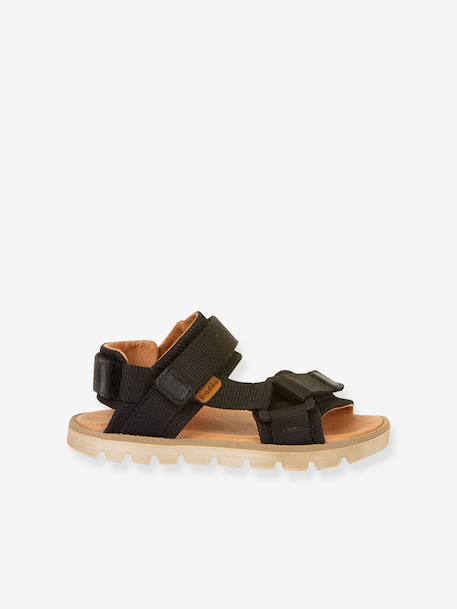 Pair of KE FLASH Hook-&-Loop Sandals for Boys, FRODDO aqua+black+blue+electric blue+fuchsia+multicoloured+navy blue+rosy - vertbaudet enfant 