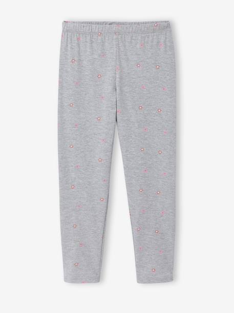Pack of 2 short and long rabbit pyjamas marl grey - vertbaudet enfant 
