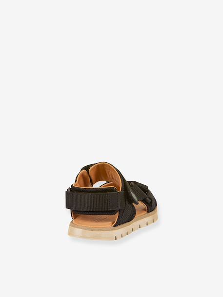 Pair of KE FLASH Hook-&-Loop Sandals for Boys, FRODDO aqua+black+blue+electric blue+fuchsia+multicoloured+navy blue+rosy - vertbaudet enfant 