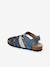 Boys' touch-fastening sandals set blue - vertbaudet enfant 