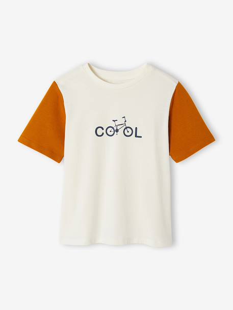 Lot 3 pyjamas vélo long et court caramel - vertbaudet enfant 
