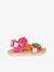 Pair of KE FLASH Hook-&-Loop Sandals for Boys, FRODDO aqua+black+blue+electric blue+fuchsia+multicoloured+navy blue+rosy - vertbaudet enfant 