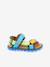 Pair of KE FLASH Hook-&-Loop Sandals for Boys, FRODDO aqua+black+blue+electric blue+fuchsia+multicoloured+navy blue+rosy - vertbaudet enfant 