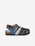 Boys' touch-fastening sandals set blue - vertbaudet enfant 