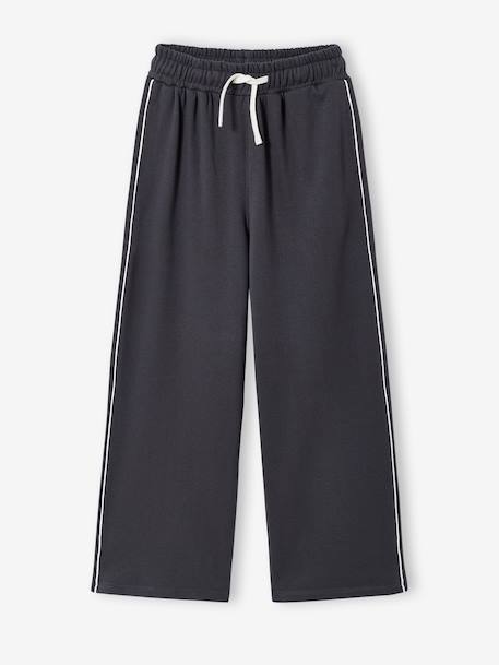 Wide leg joggers anthracite - vertbaudet enfant 