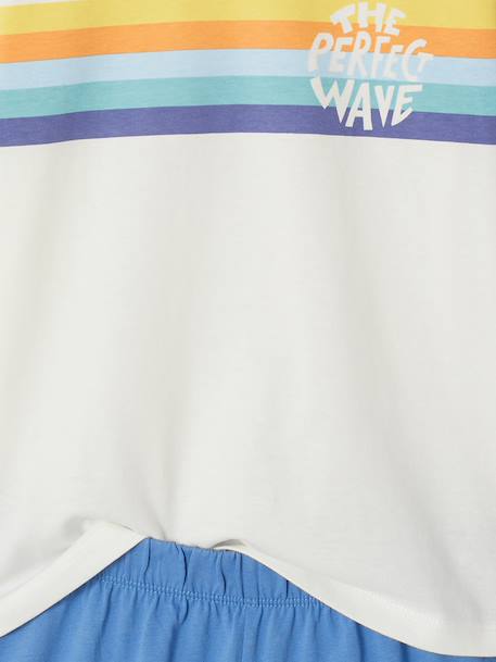 Pack of 2 surf pyjama shorts sky blue - vertbaudet enfant 