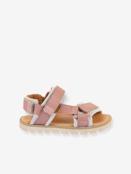Pair of KE FLASH Hook-&-Loop Sandals for Boys, FRODDO aqua+black+blue+electric blue+fuchsia+multicoloured+navy blue+rosy - vertbaudet enfant 