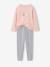 Pack of 2 short and long rabbit pyjamas marl grey - vertbaudet enfant 