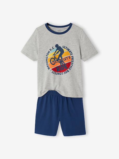 Pack of 2 pyjama shorts ocean blue - vertbaudet enfant 