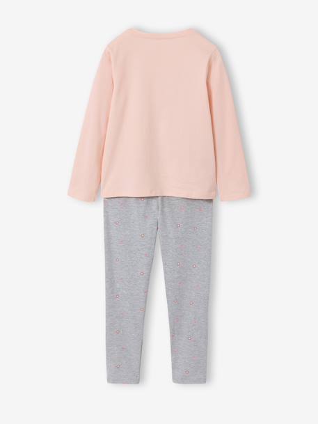 Pack of 2 short and long rabbit pyjamas marl grey - vertbaudet enfant 