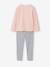 Pack of 2 short and long rabbit pyjamas marl grey - vertbaudet enfant 