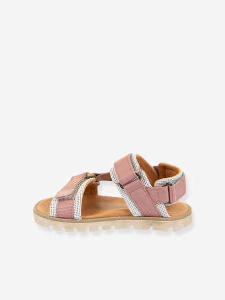 Pair of KE FLASH Hook-&-Loop Sandals for Boys, FRODDO aqua+black+blue+electric blue+fuchsia+multicoloured+navy blue+rosy - vertbaudet enfant 