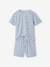 Pack of 2 surf pyjama shorts sky blue - vertbaudet enfant 