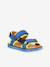 Pair of KE FLASH Hook-&-Loop Sandals for Boys, FRODDO aqua+black+blue+electric blue+fuchsia+multicoloured+navy blue+rosy - vertbaudet enfant 
