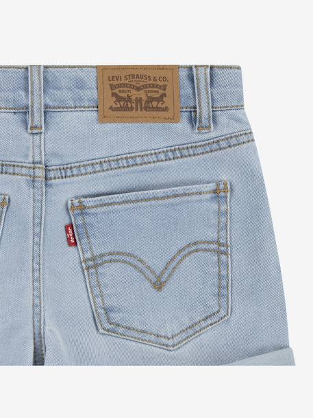 Short en jean Girlfriend shorts LEVI'S denim bleached - vertbaudet enfant 