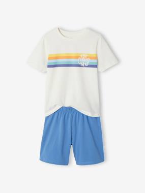 Lot 2 pyjashorts surf - vertbaudet enfant Garçon-Lot 2 pyjashorts surf