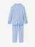 Ceremony suit with Mao collar shirt, jacket and trousers for boys aqua green+beige+sky blue - vertbaudet enfant 