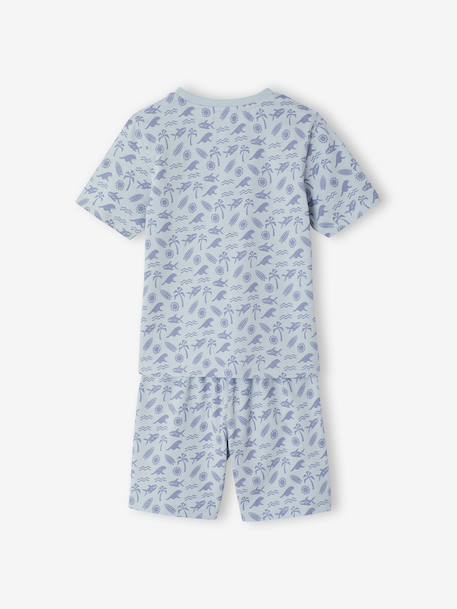 Pack of 2 surf pyjama shorts sky blue - vertbaudet enfant 