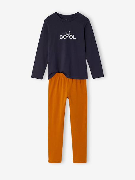 Pack of 3 long and short cycling pyjamas caramel - vertbaudet enfant 