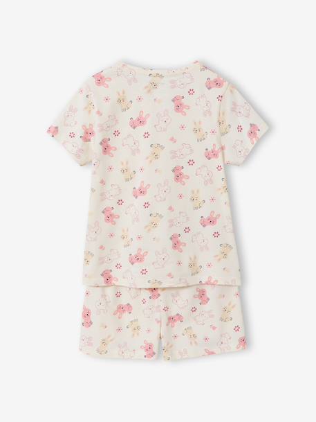 Pack of 2 short and long rabbit pyjamas marl grey - vertbaudet enfant 