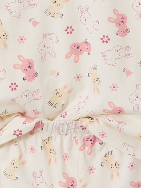 Pack of 2 short and long rabbit pyjamas marl grey - vertbaudet enfant 