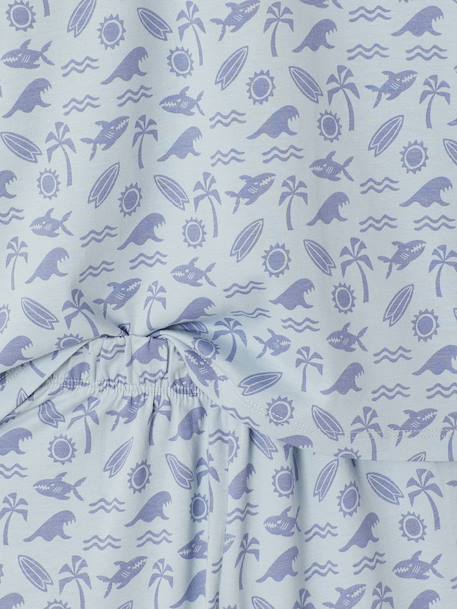Pack of 2 surf pyjama shorts sky blue - vertbaudet enfant 