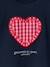 Girl's short-sleeved t-shirt with romantic pattern and frill detail ecru+navy blue+rose+sage green - vertbaudet enfant 