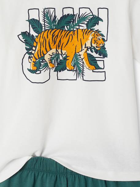 Pack of 2 jungle pyjamas English green - vertbaudet enfant 