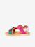 Pair of KE FLASH Hook-&-Loop Sandals for Boys, FRODDO aqua+black+blue+electric blue+fuchsia+multicoloured+navy blue+rosy - vertbaudet enfant 