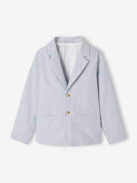 4-piece boy's ceremony set sky blue - vertbaudet enfant 