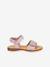 LORINE SPARKLE girls' sandals by FRODDO deep blue+gold+lavender - vertbaudet enfant 