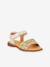 LORINE SPARKLE girls' sandals by FRODDO deep blue+gold+lavender - vertbaudet enfant 