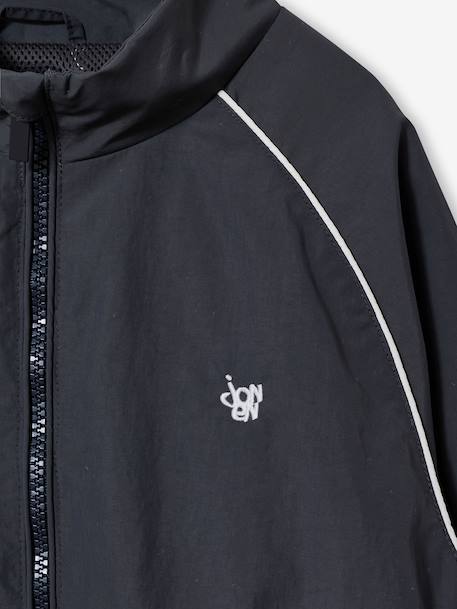 Zipped sports jacket anthracite - vertbaudet enfant 