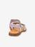 LORINE SPARKLE girls' sandals by FRODDO deep blue+gold+lavender - vertbaudet enfant 