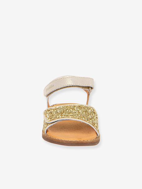 LORINE SPARKLE girls' sandals by FRODDO deep blue+gold+lavender - vertbaudet enfant 