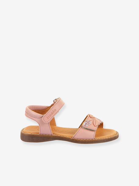LORINE LUNA girls' sandals Froddo rosy - vertbaudet enfant 