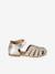 Girls' strap ballerinas gold - vertbaudet enfant 