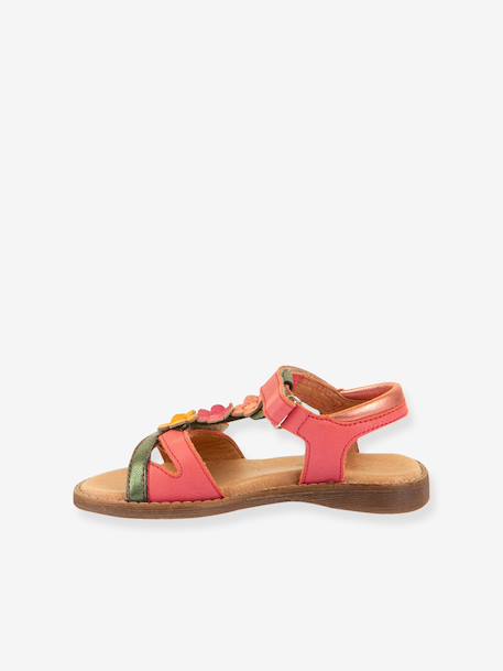 LORINE LOLA girl's sandals FRODDO coral - vertbaudet enfant 