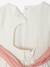 Party skater dress with bow sage green+white - vertbaudet enfant 