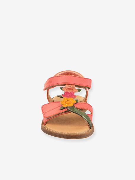 LORINE LOLA girl's sandals FRODDO coral - vertbaudet enfant 
