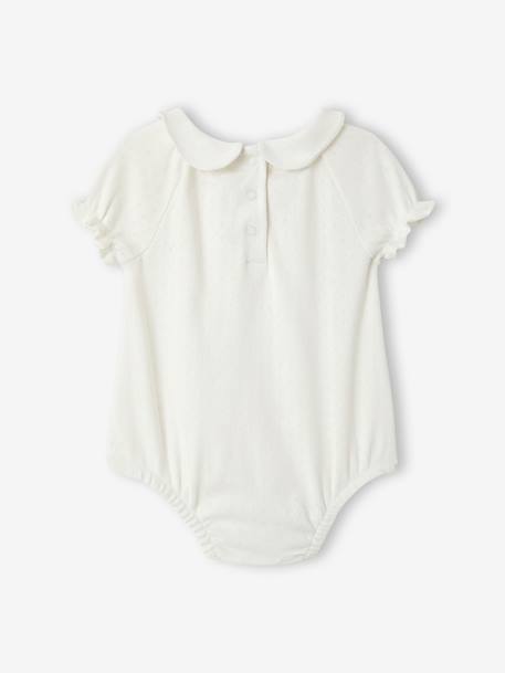 Newborn set for girls, 3-piece set ecru - vertbaudet enfant 