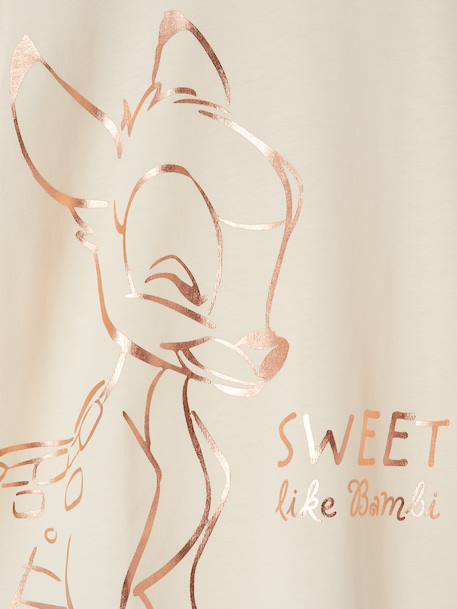 Bambi DISNEY ANIMALS short-sleeved t-shirt ecru - vertbaudet enfant 