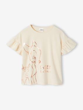 Girls-Tops-T-Shirts-Bambi DISNEY ANIMALS short-sleeved t-shirt 