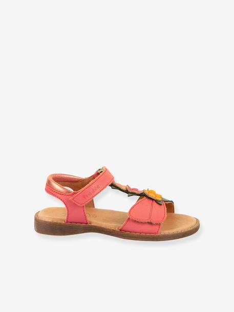 LORINE LOLA girl's sandals FRODDO coral - vertbaudet enfant 