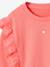 Fancy frill sweatshirt coral - vertbaudet enfant 