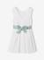 Occasion Wear Dress with Floral Print, for Girls light blue+pale pink+printed pink+printed white+white - vertbaudet enfant 
