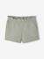 Pack of 2 Pairs of Shorts for Girls aqua green+navy blue+tangerine - vertbaudet enfant 